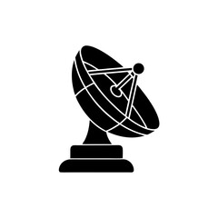 creative details Outline silhouette Radar Icon vector illustration 