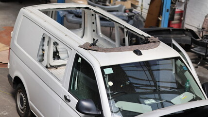 Obraz premium Body Repair Shop