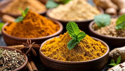 Assortment of Spices and Herbs