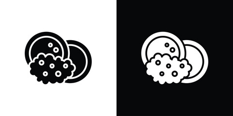 Washing dishes icon vector design element vector eps 10