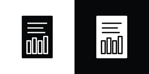 Quarterly report icon vector design element vector eps 10