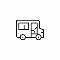 van door icon sign vector