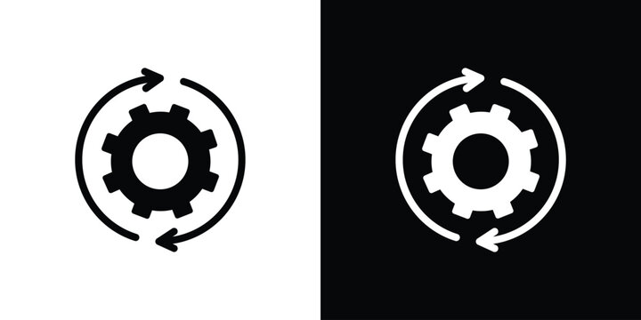 Implementation icon vector design element vector eps 10