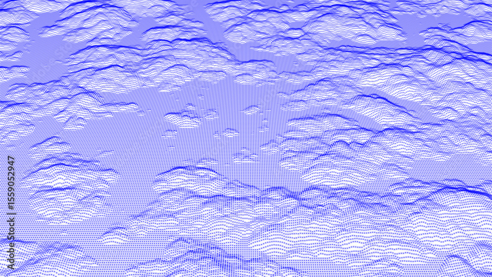 Fototapete abstract cloud computing retro style background with space
