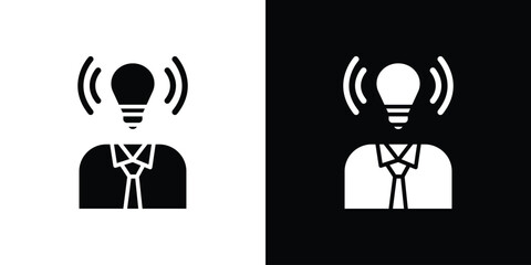 Brand awareness icon vector, Symbol, logo illustrations