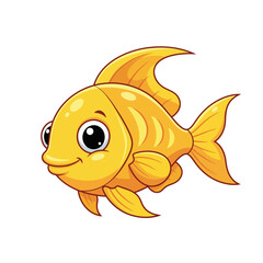 Cute sea creature icons very cool design