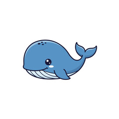 Cute sea creature icons very cool design
