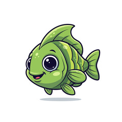 Cute sea creature icons very cool design