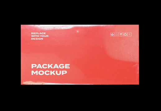 Paper Glossy Pack Package Box Shop Plastic Mockup Template Packaging Branding Brand Identity