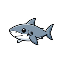 Cute sea creature icons very cool design