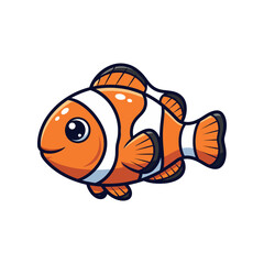 Cute sea creature icons very cool design