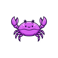 Cute sea creature icons very cool design