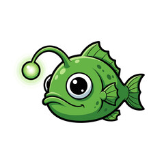 Cute sea creature icons very cool design