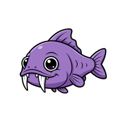 Cute sea creature icons very cool design