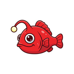 Cute sea creature icons very cool design