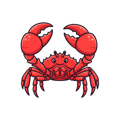 Cute sea creature icons very cool design