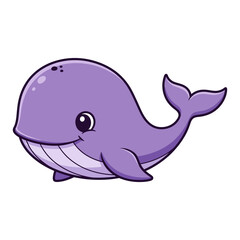 Cute sea creature icons very cool design