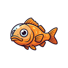 Cute sea creature icons very cool design