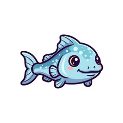 Cute sea creature icons very cool design