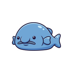 Cute sea creature icons very cool design