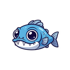 Cute sea creature icons very cool design