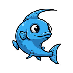 Cute sea creature icons very cool design