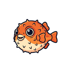 Cute sea creature icons very cool design