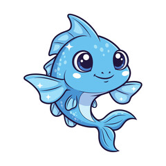 Cute sea creature icons very cool design