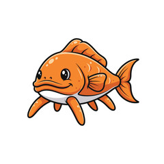 Cute sea creature icons very cool design