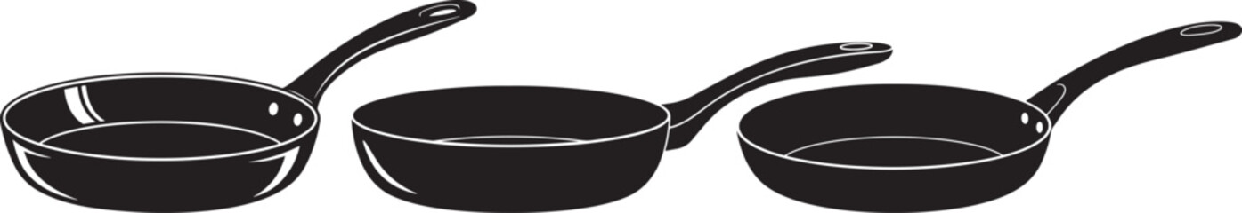 Frying pan icon vector illustration
