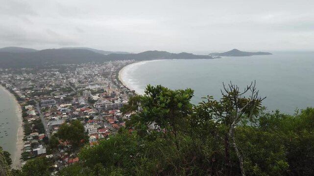 
Morro do Macaco, Bombinhas beach, coast of the state of Santa Catarina, Brazil