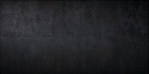 "Industrial Dark Grey Wall Texture with Cement and Black Tones &ndash; Grunge Background in Panorama with Soft White Gradient for Modern Design Use"
