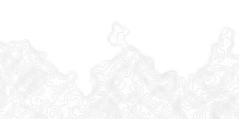 Abstract vector Lines Topographic contour lines grid map seamless pattern. Geographic mountain relief. minimal lines background. Contour maps. illustration, Topo contour map design.	

