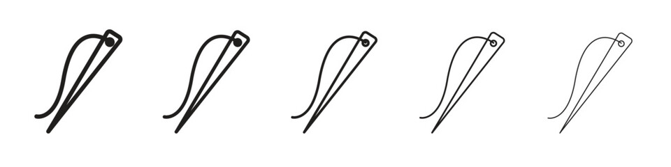 Needle icon vector, Symbol, logo illustrations