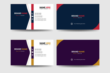 Modern Business Card Template | Professional Corporate Identity Design