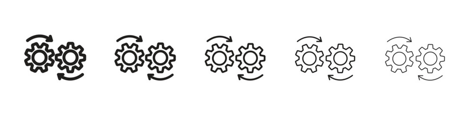Devops icon vector design element vector eps 10