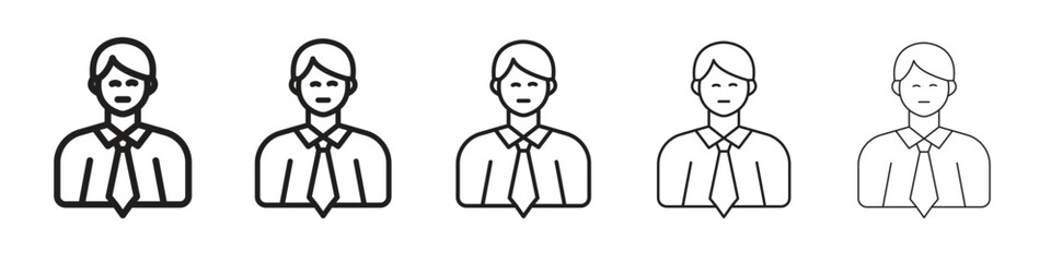 Businessman icon vector design element vector eps 10