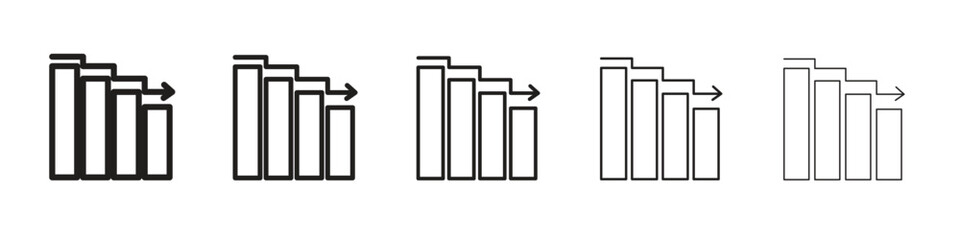Attrition icon vector design element vector eps 10