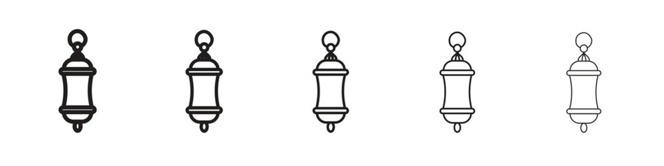Obraz premium Arabic Lamp icon vector design element vector eps 10