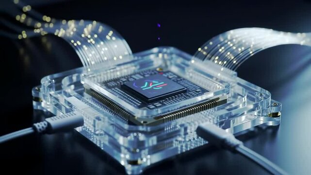 Compact AI Processor with EMG Interface