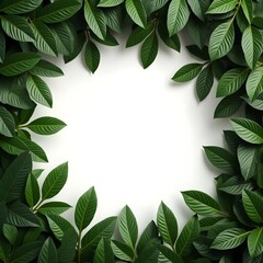 Naklejka premium Photo frame of minimalist white wallor a flat white surface view