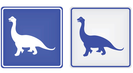 Dino park sign. vector illustration