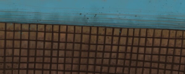 Abstract image for printing. Picture for modern interiors. The picture is painted by hand on a tablet.