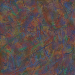 Abstract image for printing. Picture for modern interiors. The picture is painted by hand on a tablet.