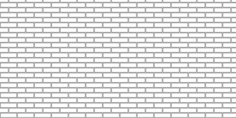 Pavement architecture floor and wall limestone brickwork concrete texture. Urban white, black line cement rough row wallpaper abstract background.	
