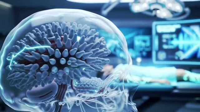 Cortical AI Hub Synchronization in Neuroclinic