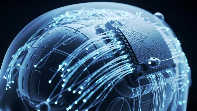 Active Graphene Neurochip Under Transparent Scalp