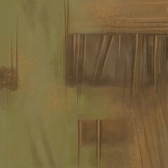 Abstract image for printing. Picture for modern interiors. The picture is painted by hand on a tablet.