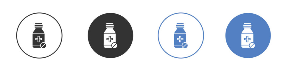 Medicine bottle icon