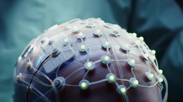 Neural Lace Integration Under Transparent Scalp